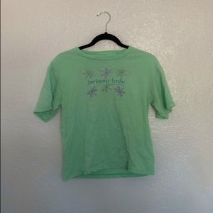 Jackson Hole WY Neon Cropped Top